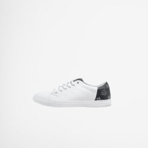 Combined Black Leather Sneakers