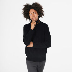 Turtleneck Black Sweater